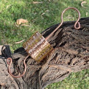 LIMITED EDITION - Skinny Ant Moat in Hand Hammered Copper
